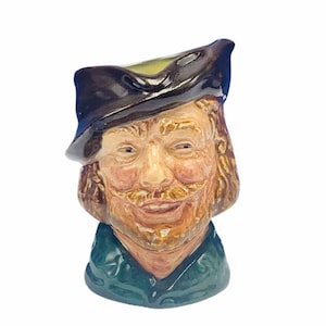 Royal Doulton toby mug cup jug bust figurine Limited England vtg mcm Robin Hood sherwood forest
