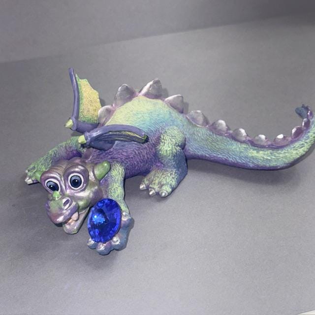 Franklin Mint Mood Dragon - Etsy
