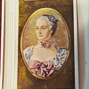 John Player Sons Tobacco Card 1923 Miniature Grande-Bretagne Nottingham Pompadour madame