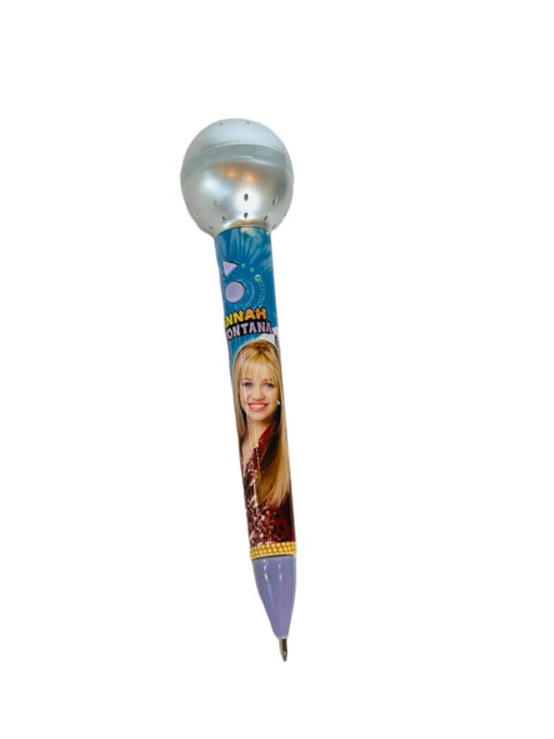 Hannah Montana Pen Singing Light up Microphone Toy Secret Pop Etsy