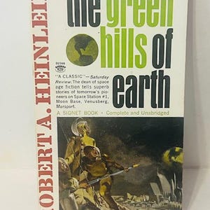 Green Hills of Earth Robert Heinlein Fantasy Science Fiction Paperback Book 1958