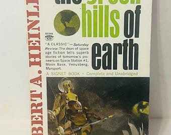 Robert Heinlein Psychedelic Cover Art 1950s Paperback 5 Lot of