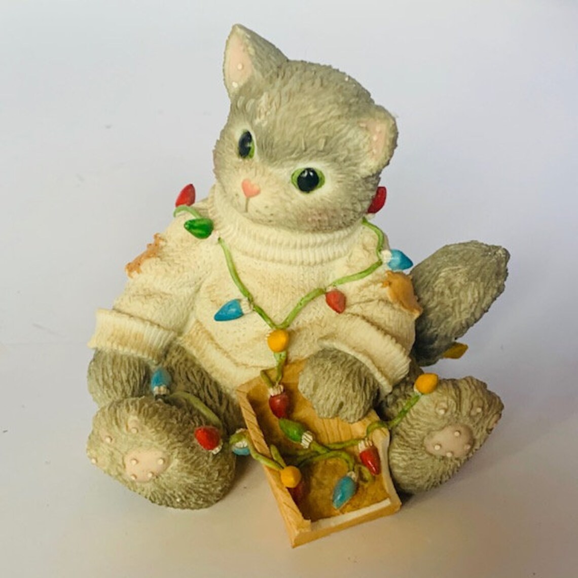 calico kitten figurines enesco
