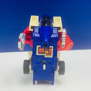 TRANSFORMERS GOBOTS ROBOTS vintage action figure original G1 toy vtg Hasbro Takara 1985 Tomy japan R-12 airplane jet plane BMC2