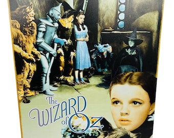 Wizard of Oz Tin Metal Sign Turner Dorothy 18X13 Lion Witch Melting Monkey toto BM2