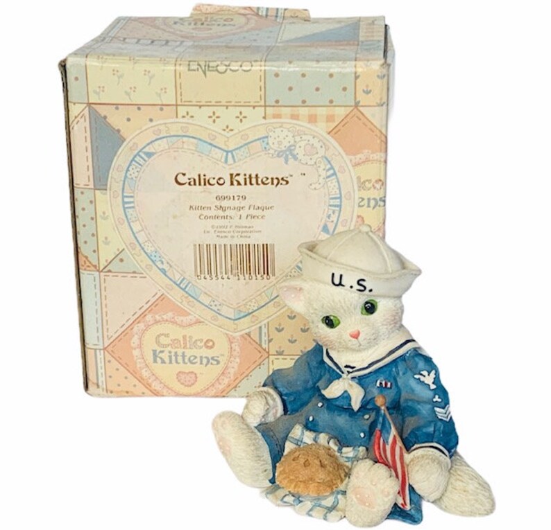 calico kitten figurines enesco