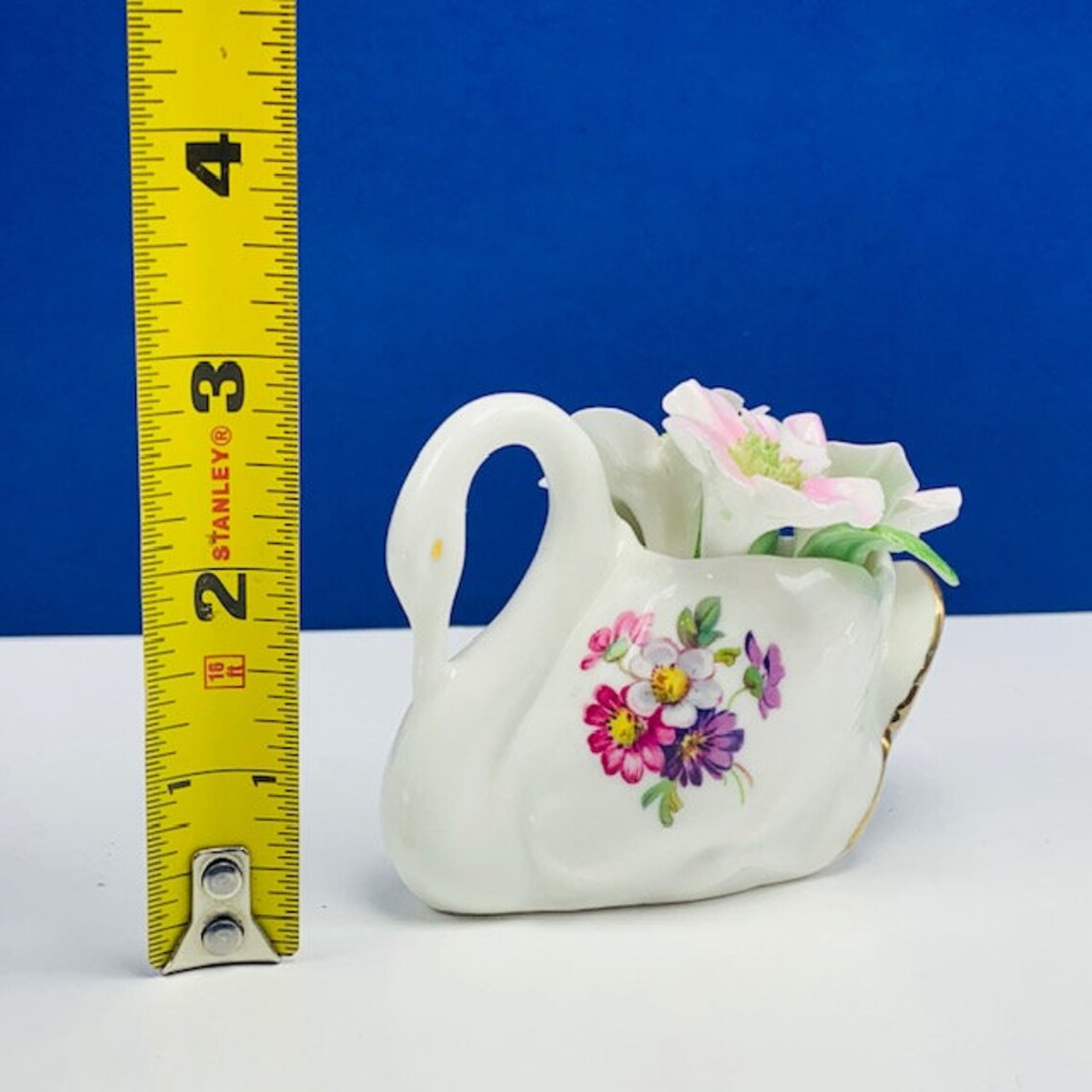 PORCELAIN FLOWERS ENGLAND Staffordshire Royale Stratford Decor Etsy