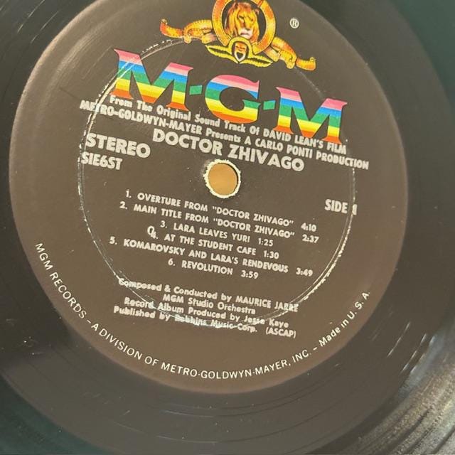 Vintage Record Vinyl 33 RPM Album Lp 12