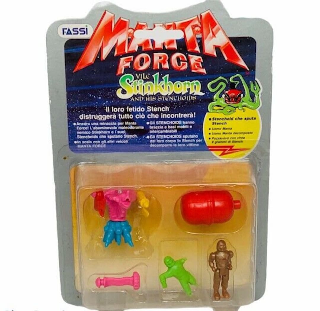 Manta Force Sunkhorn Stenchoids Fassi Action Figure Toy Set Manta Force Sunkhorn Stenchoids Fassi Action Figure Toy Set