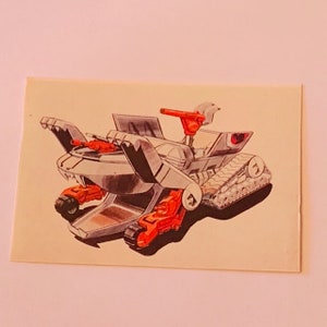 THUNDERCATS VINTAGE CALENDAR 1988 ljn card action figure toy art thunder cats paper ephemera telepictures cartoon thundertank tank
