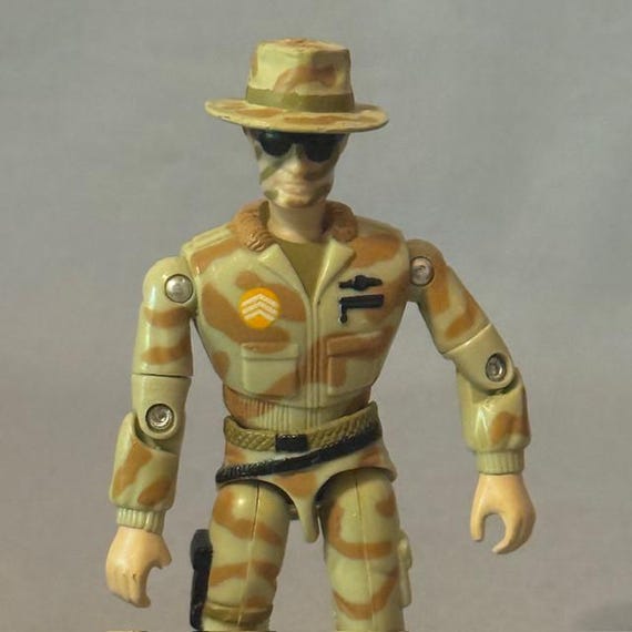Vintage Lanard Corps Gi Joe Action Figure Toy 1986 Captain General