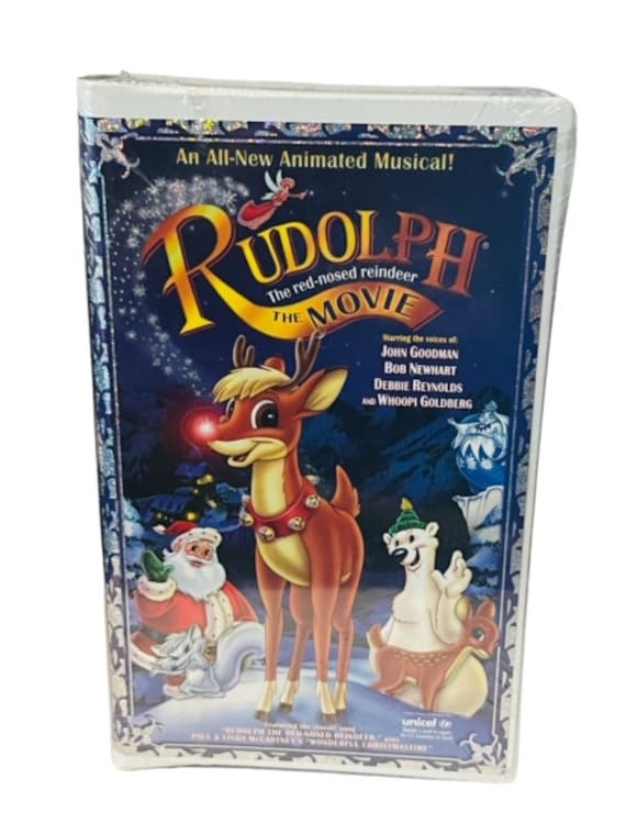Rudolph Red Nosed Reindeer VHS Movie SEALED 1998 Collector Musical