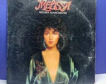 VINYL RECORD VINTAGE 33 rpm music album lp vtg in cover sleeve mcm 12 inch 12" Melissa Manchester party music