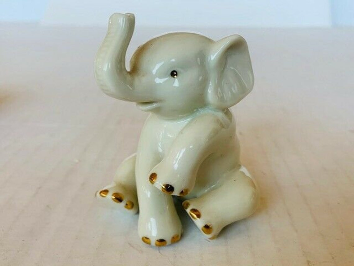 lenox crystal elephant figurines