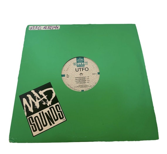 Vinile Record Vtg Album LP 12 Rap Hip Hop UTFO Mad Sounds 1985