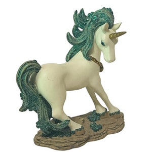Einhorn Figur Pegasus HAMILTON Kollektion Emerald Isle May Feet Be Swift vtg