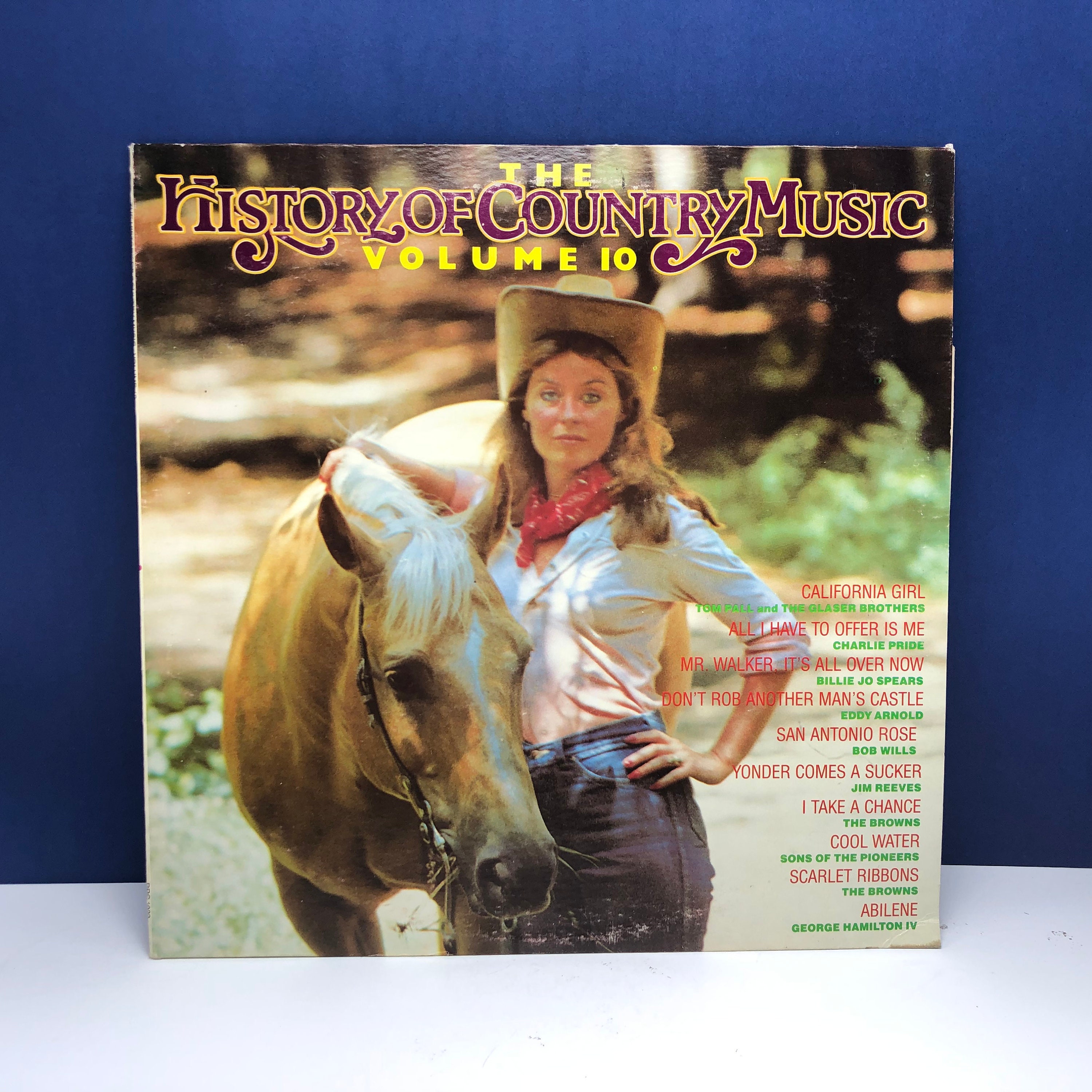 VINYL RECORD VINTAGE 33 Rpm Music Album Lp Vtg Cover Sleeve History of ...