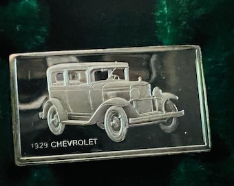 Franklin Mint Centennial Car Mini Ingot Collection, 100 925 Silver