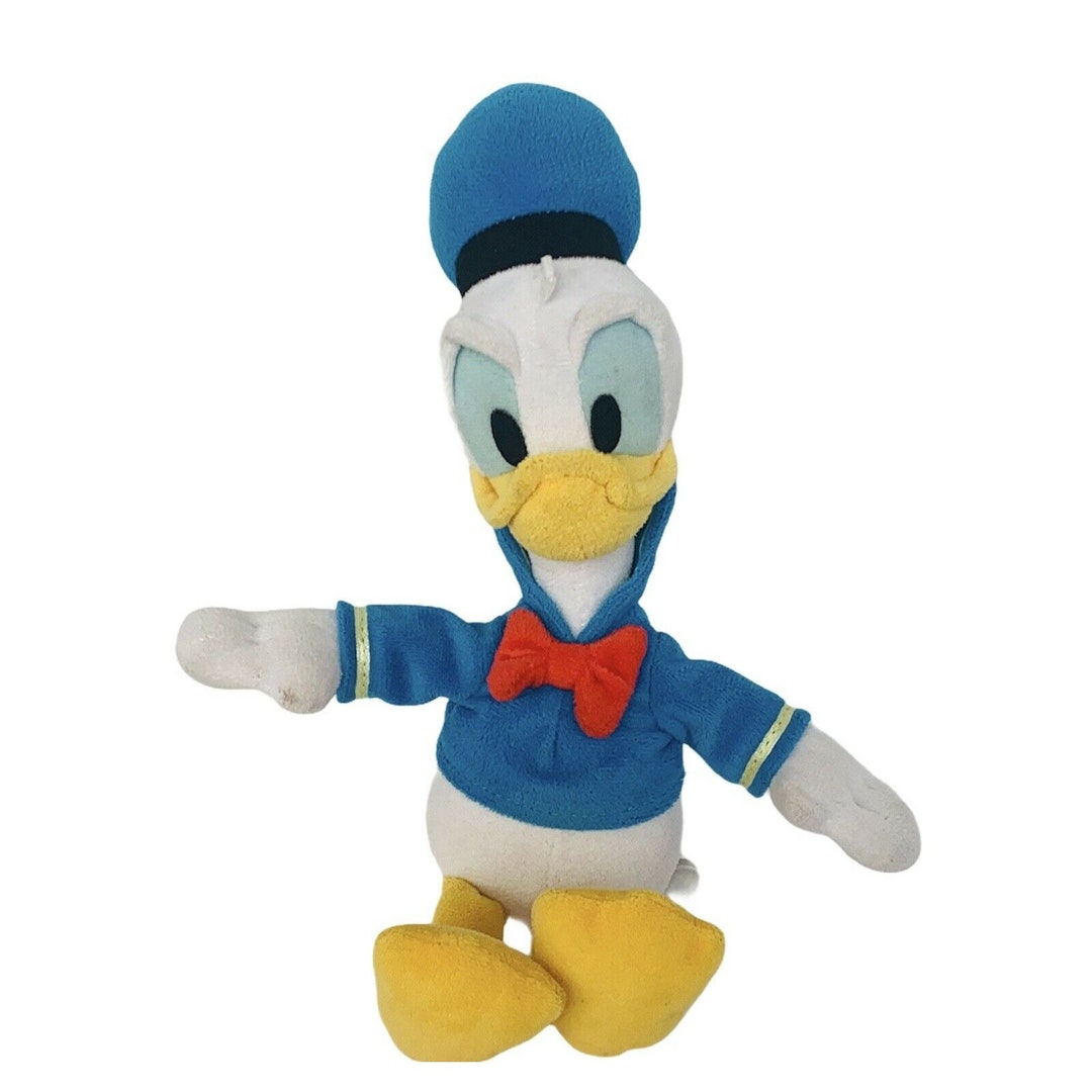 Walt Disney Plush Stuffed Animal Toy Vtg World Store Disneyland Donald