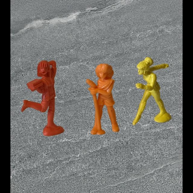Cuties Figures Lot Mattel 1986 C.U.T.I.E.S. Coolest Ultra Tiny Earth Muscles #4