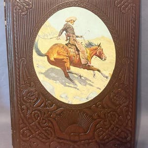Vintage Old West Time Life Book 1977 Hardcover Illustrated Pictures The Cowboys