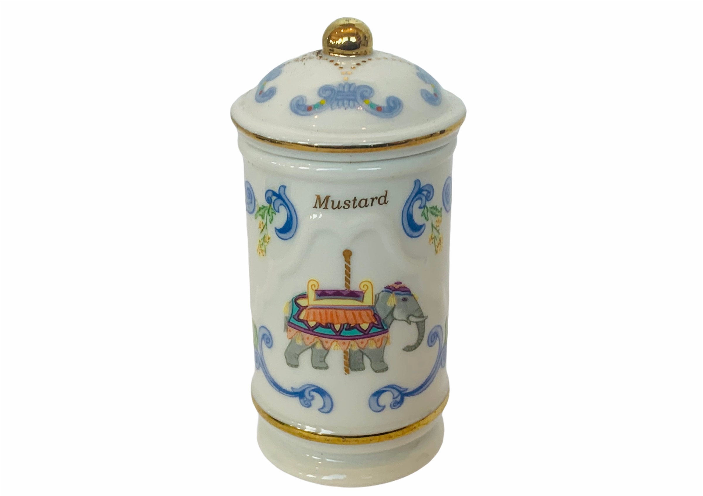 LENOX SPICE CAROUSEL 1993 jar contenedor contenedor Etsy