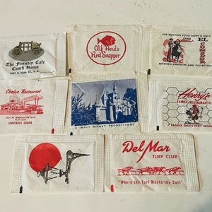 Sugar Packet Ephemera Advertising Ad 1960 California Spreckels Hotel Del Mar SZ2