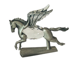 Manon 1984 Gold Plated & Crystalペガサス Manon 1984 - Etsy