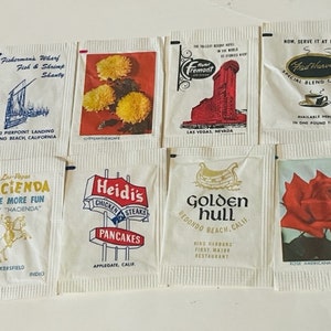 Sugar Packet Ephemera Advertising Ad 1960 California Spreckels Hotel Heidi SZ4