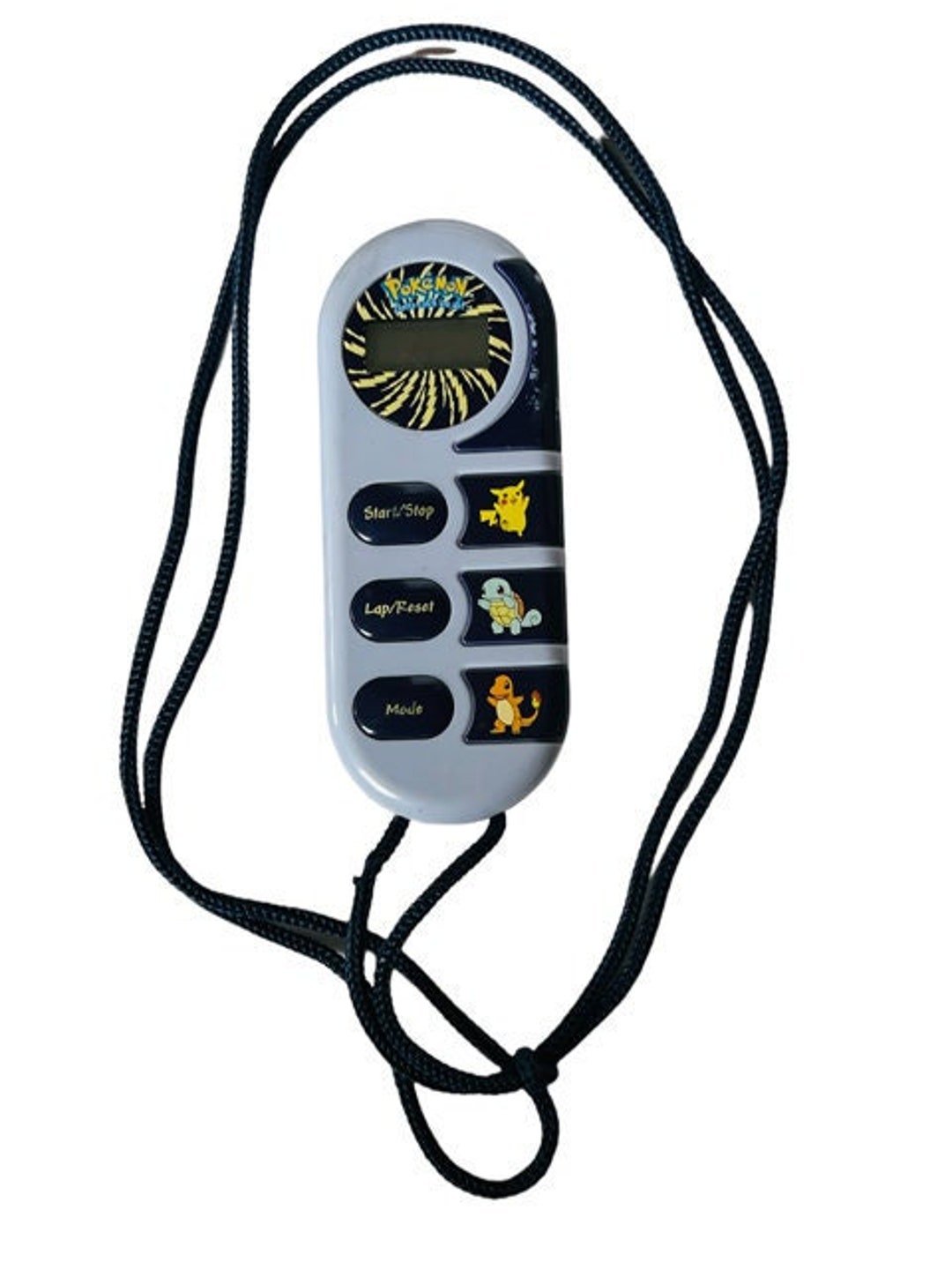 Pedometer Pikachu Pokemon 1999 Charzard Squirtle Anime Vtg Etsy