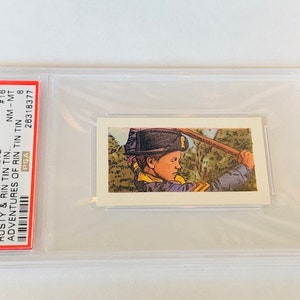 Adventure Rin Tin Tin Sammelkarte 1960 Cadet Sweets England Buckinghamshire Nachlass