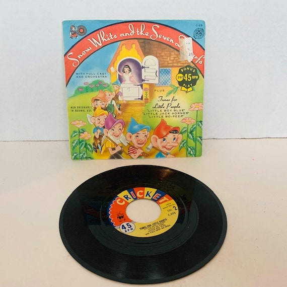 VINYL RECORD VINTAGE 45 Rpm Music Album Lp Vtg Mcm 7 Inch 7