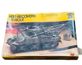 Kit de modelo de tanque Italeri Vehículo de recuperación militar Testors escala 1/35 caja SELLADA