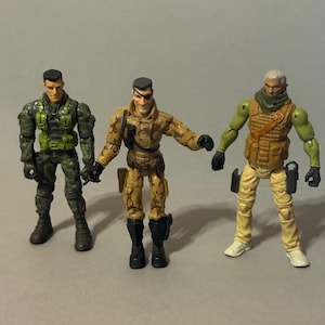 Vintage Lanard Corps Gi Joe Action Figures Toy 1980s MIXED LOT Eye