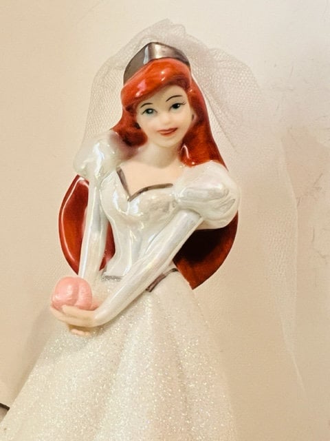 リトルマーメイド フィギュア 花嫁 ウェディングベール ヴィンテージ