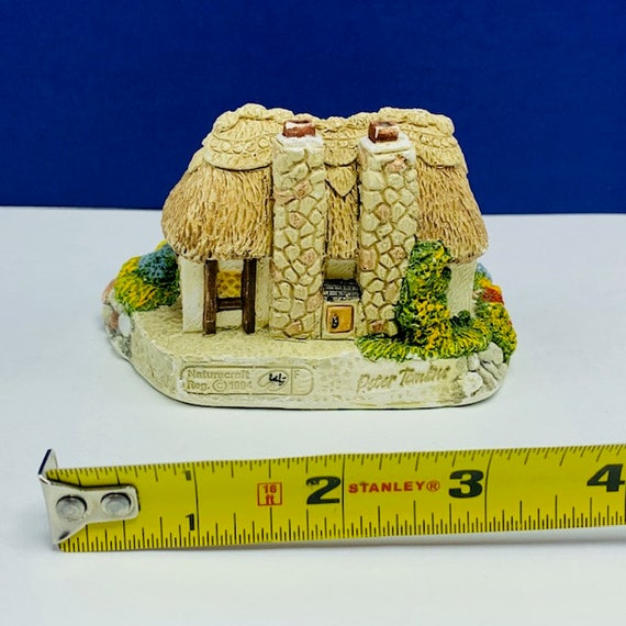 英国製　ミニチュアハウス　Memory Lane Cottages　陶器製 MEMORY LANE COTTAGES Peter Tomlins Vintage England Made Vtg