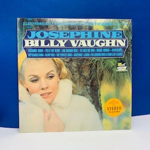 VINYL RECORD VINTAGE 33 rpm music album lp vtg in cover sleeve mcm 12 inch 12&quot; Billy Vaughn Josephine