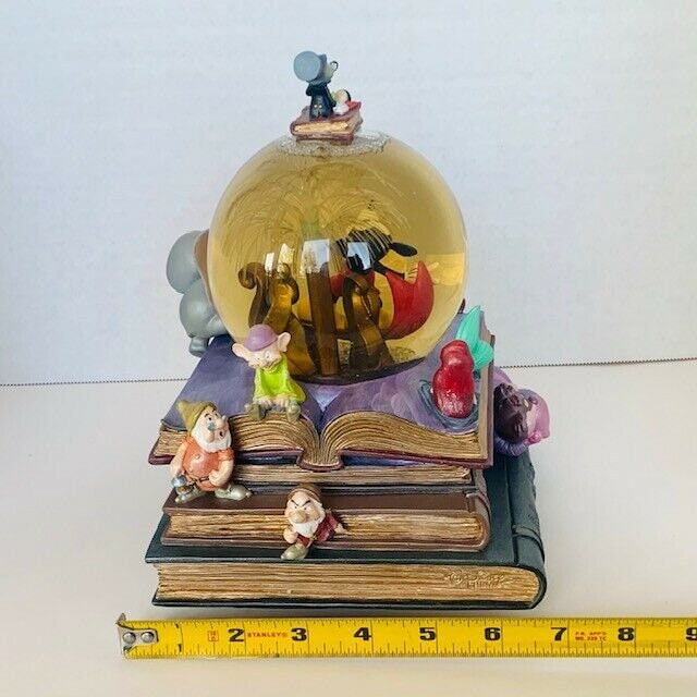 Walt Disney Snowglobe 75th Anniversary NIB Mickey Minnie