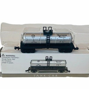 サザン パシフィック トレイン ミニチュア モデル 機関車 鉄道 ヴィンテージ 鉄道 タンク車
