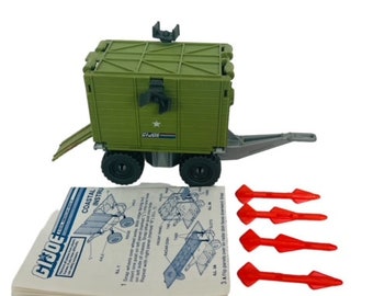 Küstenverteidiger 1987 Gi Joe Cobra ARAH Figur Fahrzeug Hasbro COMPLETE vtg Spielzeug