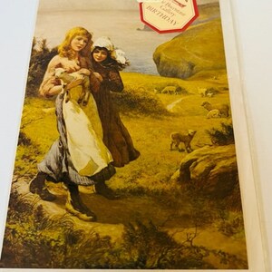 Vintage Geburtstagskarte England Ephemera Bucentaur Lost Lamb Joseph Kirkpatrick