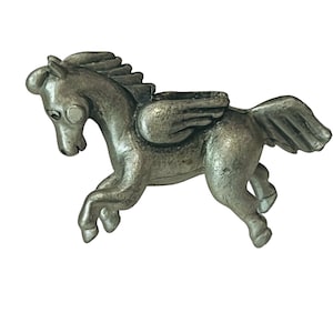 Manon 1984 Gold Plated & Crystalペガサス Manon 1984 - Etsy