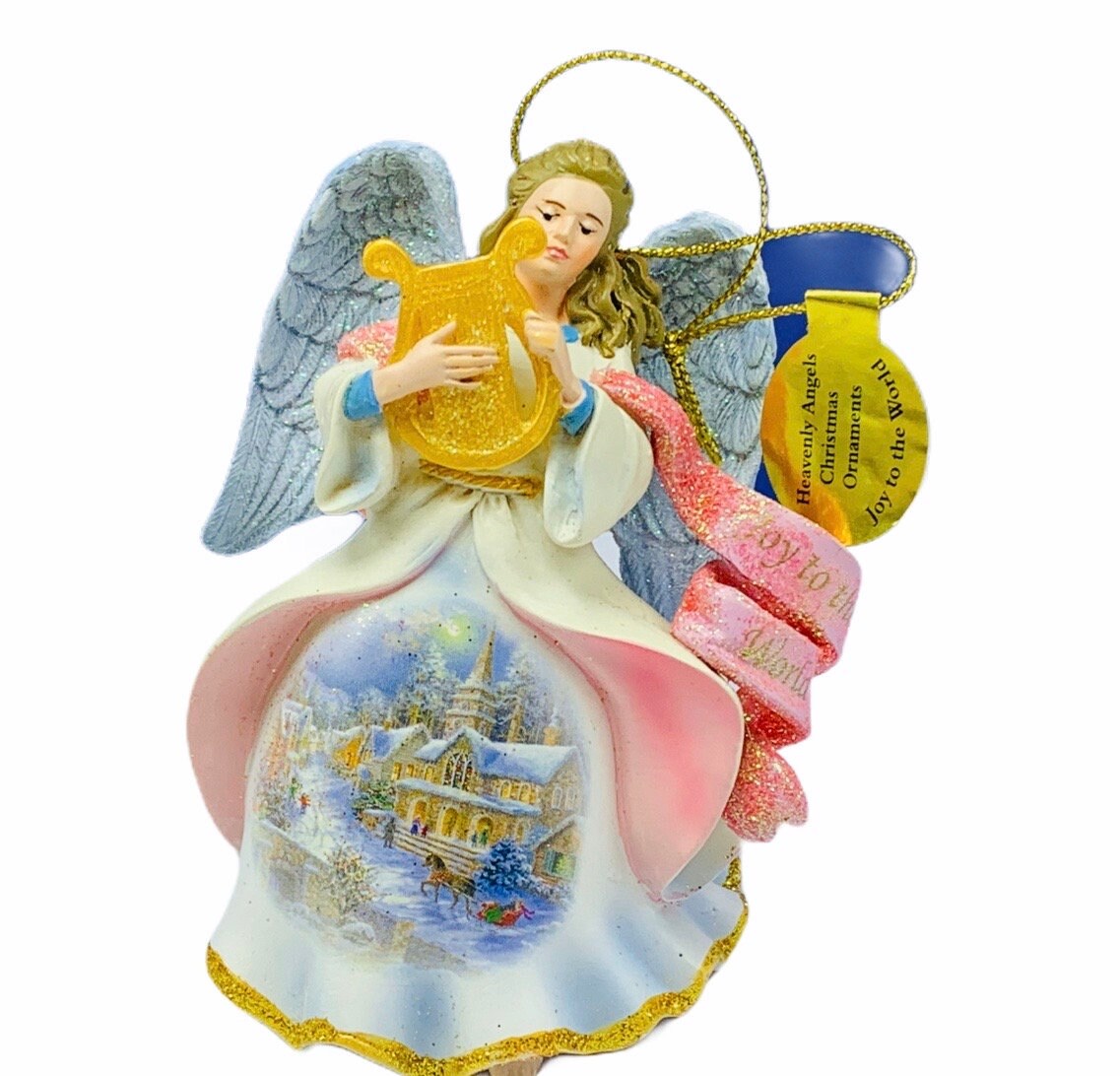 DANBURY MINT ANGEL Christmas heavenly ornament resin figurine Etsy