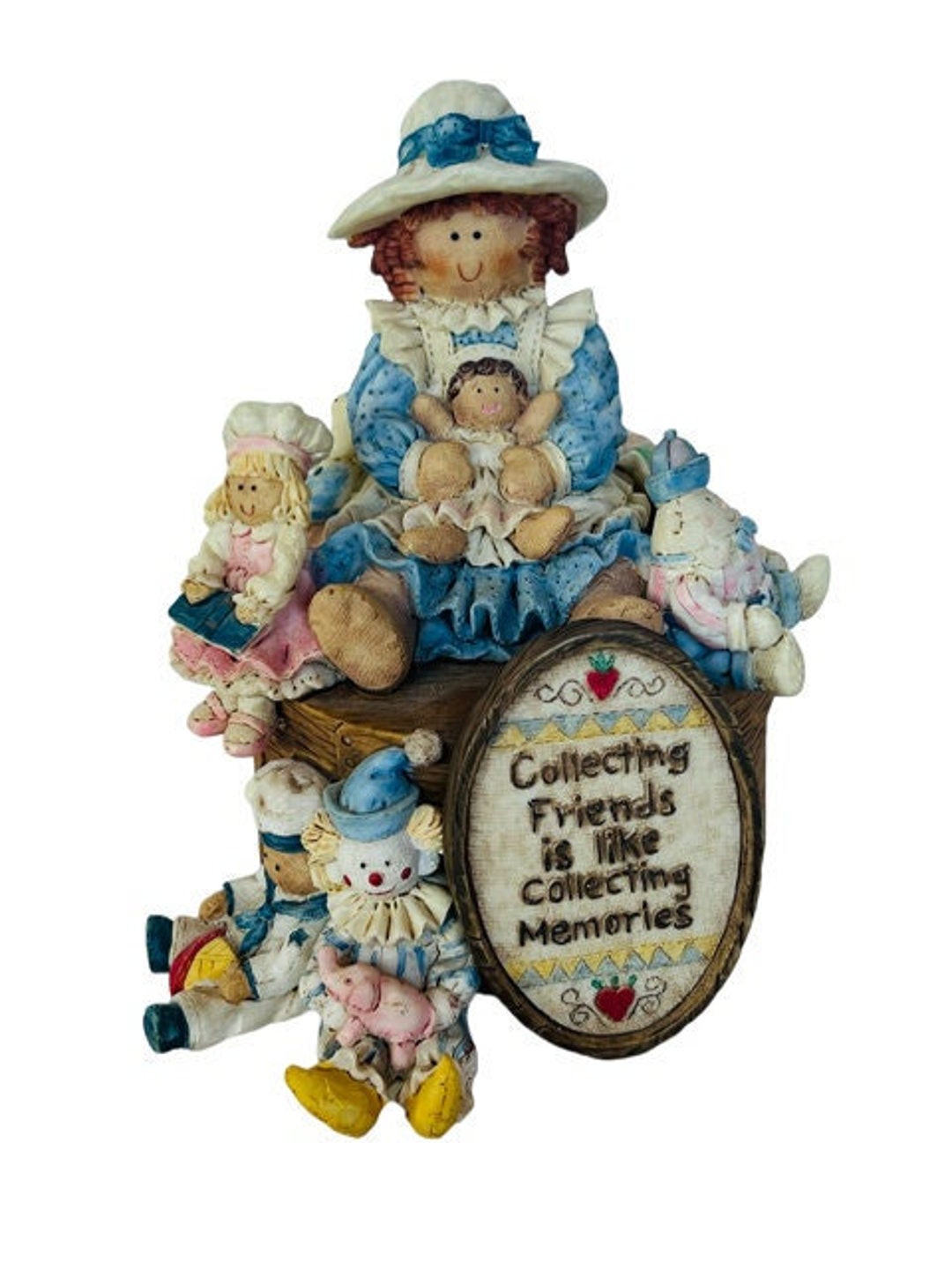 San Francisco Music Box Heart Tugs That What Friends Are for Figurine