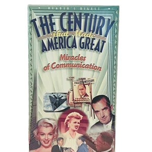Century Made America VHS tape vtg NEW Sealed Marilyn Monroe Lucille Ball Lucy 1996