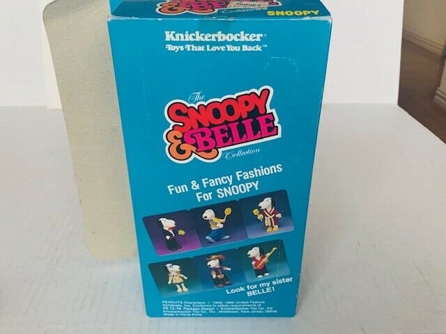 Snoopy Belle Doll Toy Figure 1965 Knickerbocker Peanuts Gang Snoopy Belle Doll Toy Figure 1965 Knickerbocker Peanuts Gang