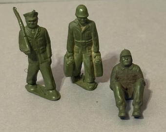 MPC グリーン アーミーメン おもちゃの兵士 プラスチック ミリタリー