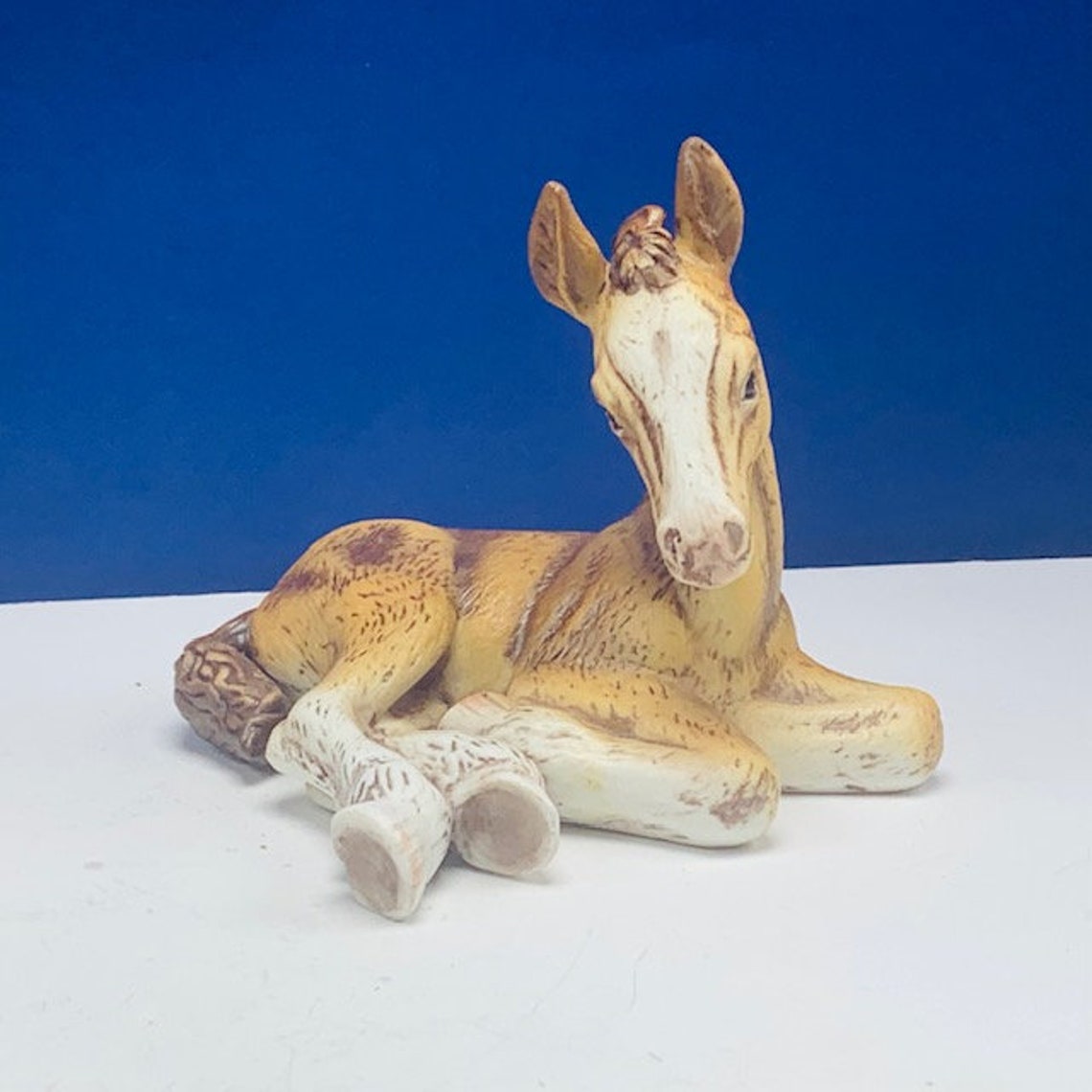 HORSE FIGURINE SCULPTURE Vintage Statue Decor Vtg Mcm Mare Etsy