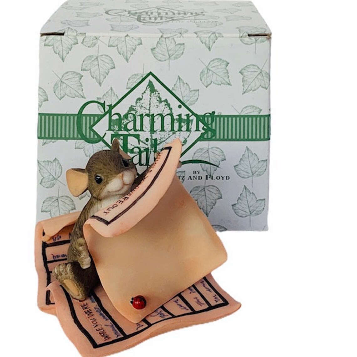CHARMING TAILS FIGURINE Fitz and Floyd vintage collectible Etsy