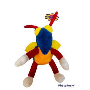 Bug Insect Stuffed Animal Plush Kuddle Me Toys Cuddle Beetle tag vtg 15&quot; fly NWT